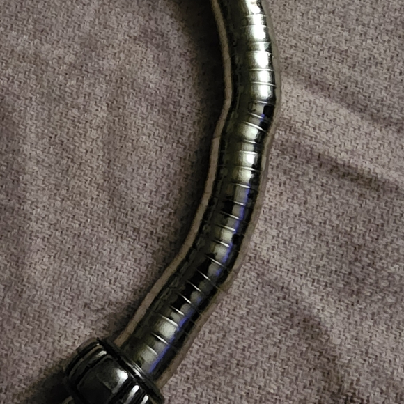 Stacked Coil Necklace Snake Chain - Picture 5 of 8